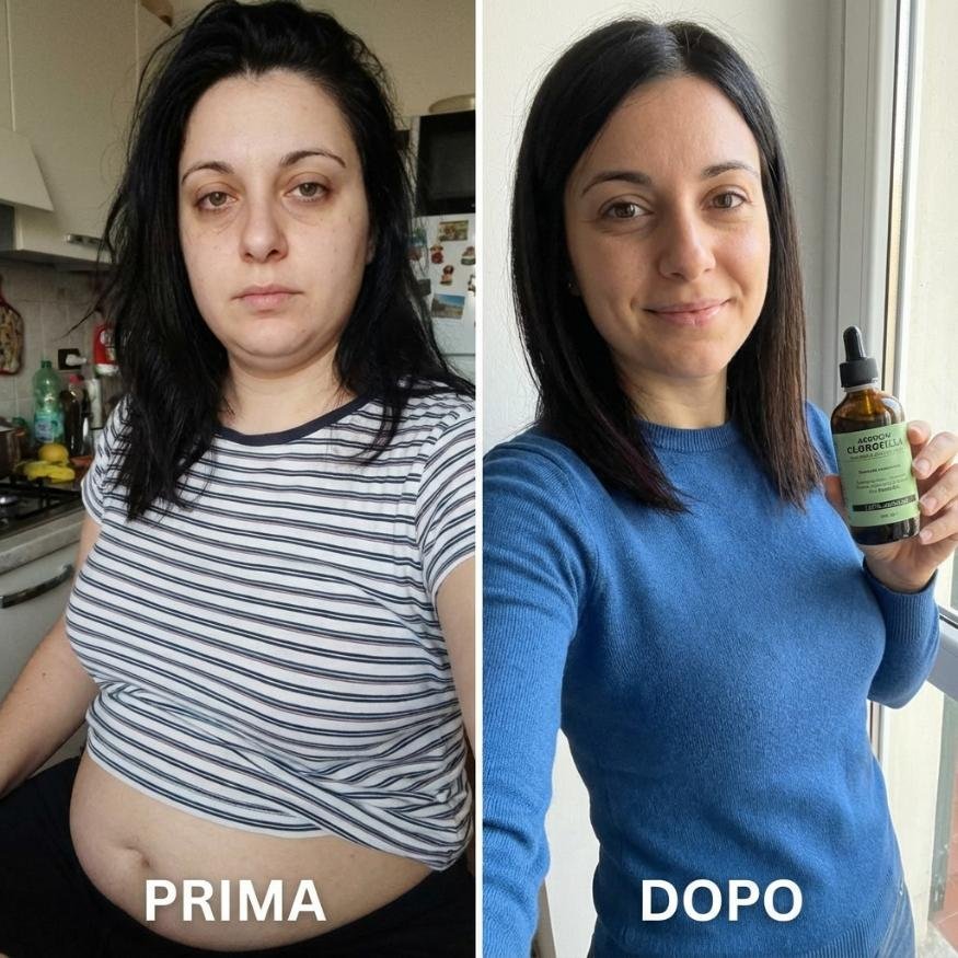 Alessia V. prima e dopo